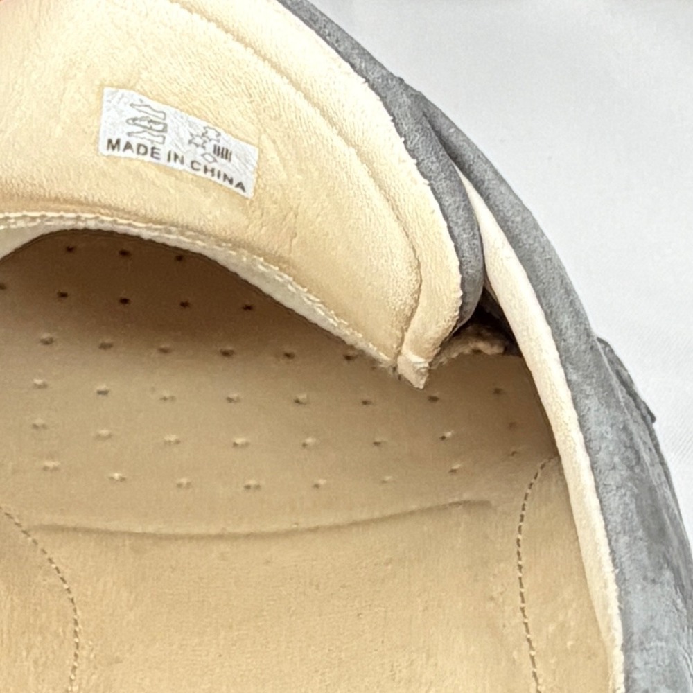 ECCO gray suede lace-up derby shoes men's‎ EU 40 (US ~7–7.5) - Picture 6 of 11